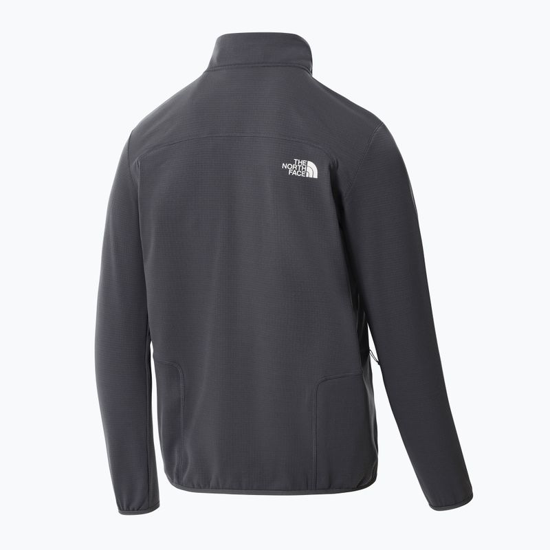 Férfi gyapjúkabát The North Face Quest FZ FZ szürke NF0A3YG11741 6