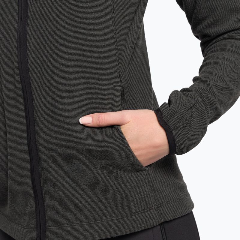 Női fleece kapucnis pulóver The North Face Homesafe FZ Fleece Hoodie fekete NF0A55HNTH61 7