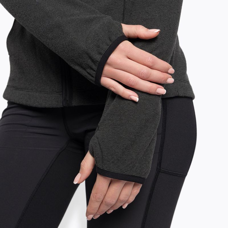 Női fleece kapucnis pulóver The North Face Homesafe FZ Fleece Hoodie fekete NF0A55HNTH61 8