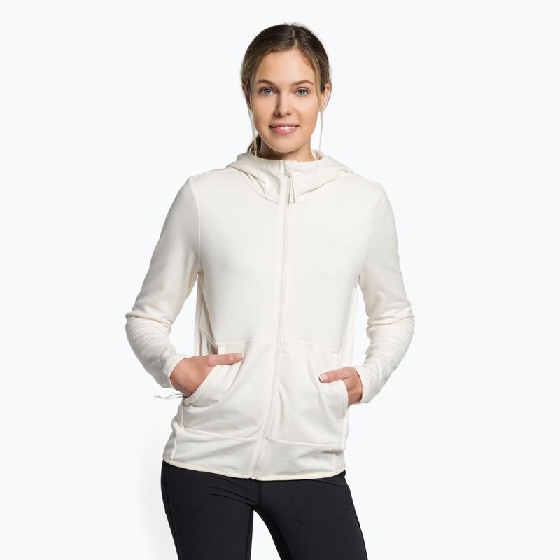 The North Face Canyonlands FZ női fleece kapucnis pulóver fehér NF0A5GBCR8R1