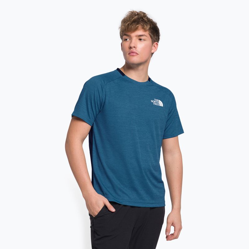 Férfi edzőpóló The North Face Ma kék NF0A5IEU5V91