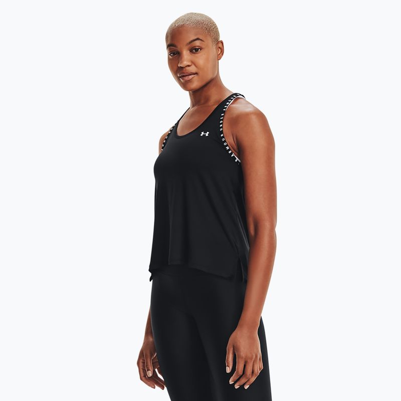 Under Armour Knockout Tank női edzőpóló fekete 1351596