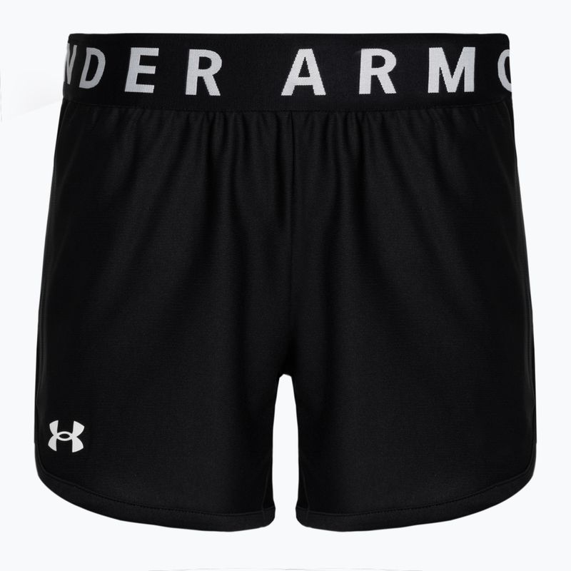 Under Armour Play Up 5 In női edzőnadrág fekete/fekete/fehér 5