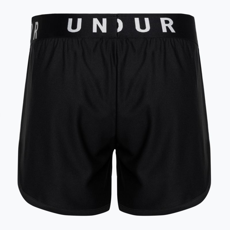 Under Armour Play Up 5 In női edzőnadrág fekete/fekete/fehér 6