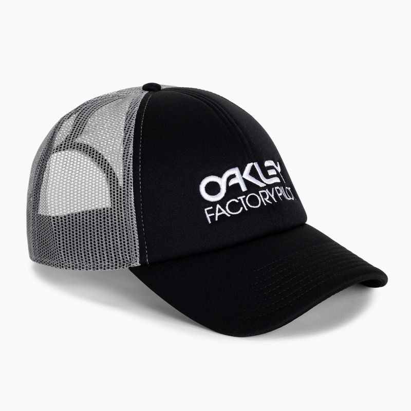 Férfi Oakley Factory Pilot Trucker baseball sapka fekete FOS900510