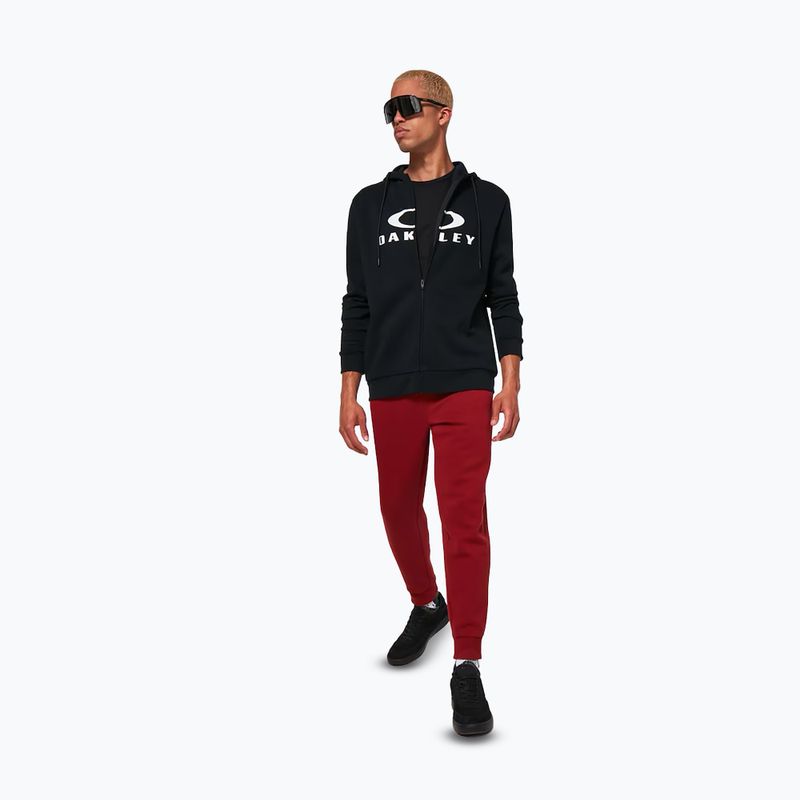 Férfi Oakley Bark 2.0 Hoodie FZ fekete/fehér 2
