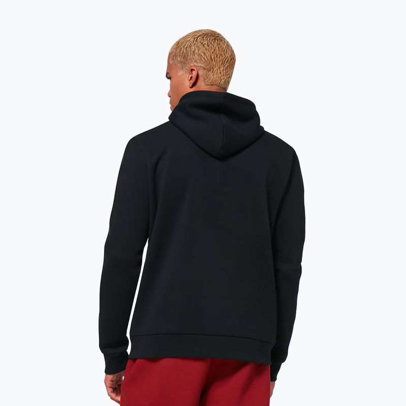Férfi Oakley Bark 2.0 Hoodie FZ fekete/fehér 3