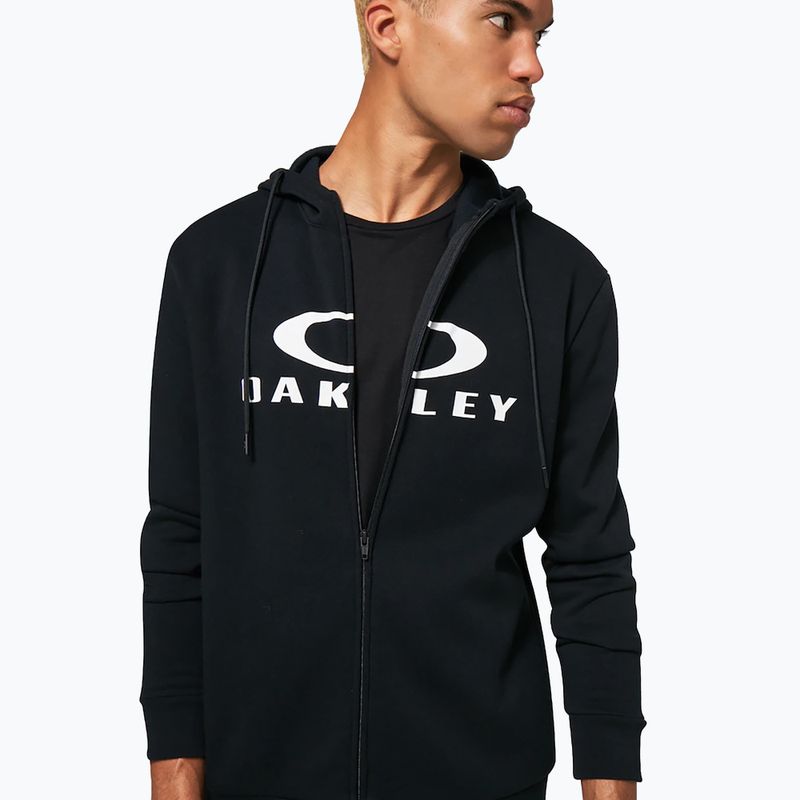 Férfi Oakley Bark 2.0 Hoodie FZ fekete/fehér 5