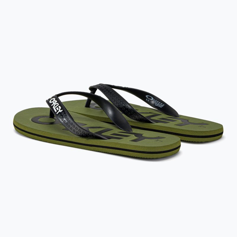 Férfi Oakley College Flip Flop zöld FOF10025586L 3