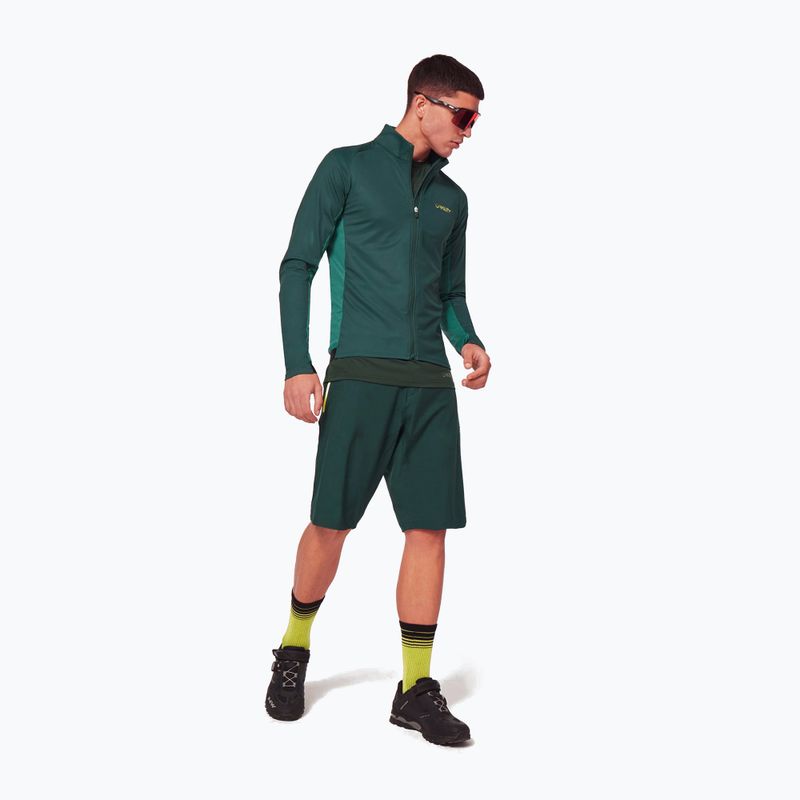 Férfi kerékpáros mez Oakley Elements Thermal zöld FOA403117 2
