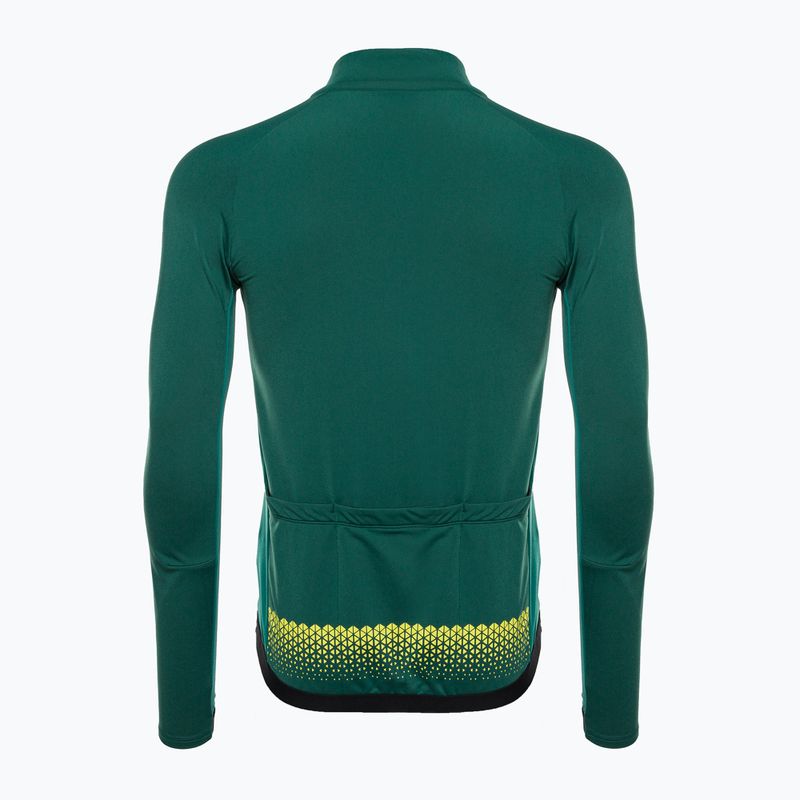 Férfi kerékpáros mez Oakley Elements Thermal zöld FOA403117 10
