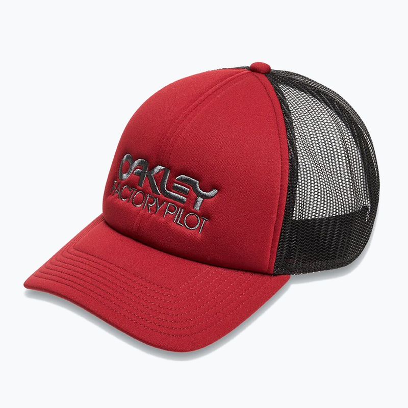 Férfi Oakley Factory Pilot Trucker baseball sapka piros FOS900510 5