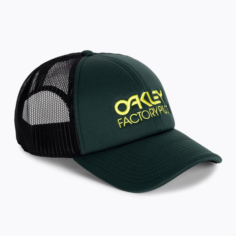 Férfi Oakley Factory Pilot Trucker baseball sapka, zöld FOS900510