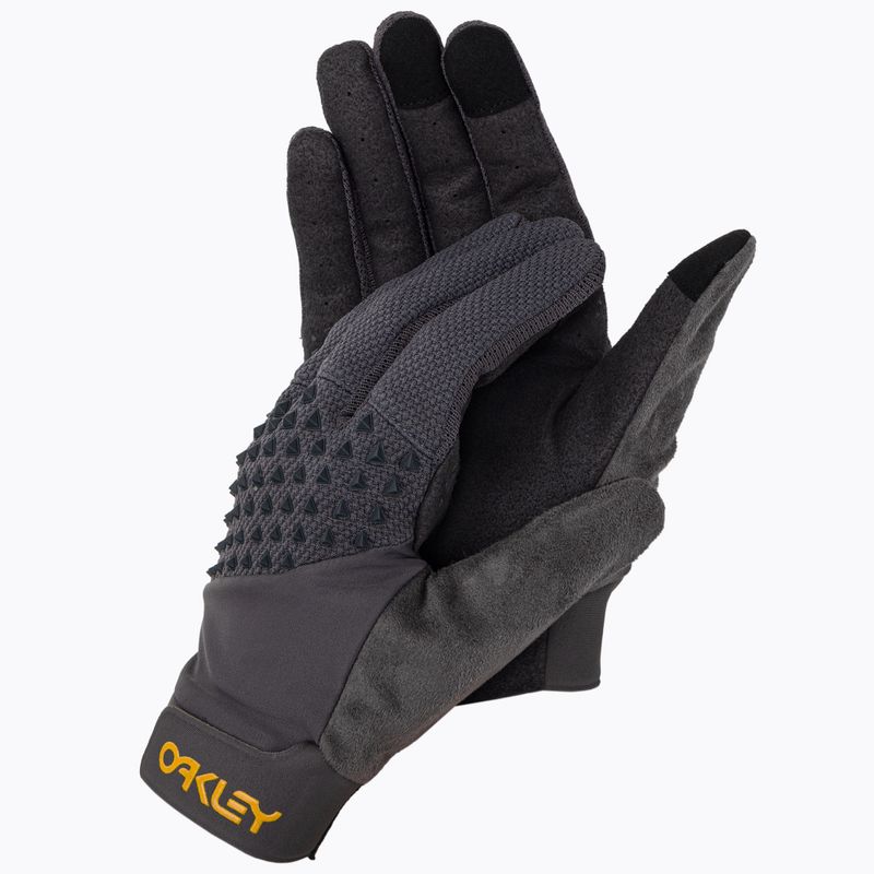 Oakley Drop In MTB férfi kerékpáros kesztyű fekete FOS900874