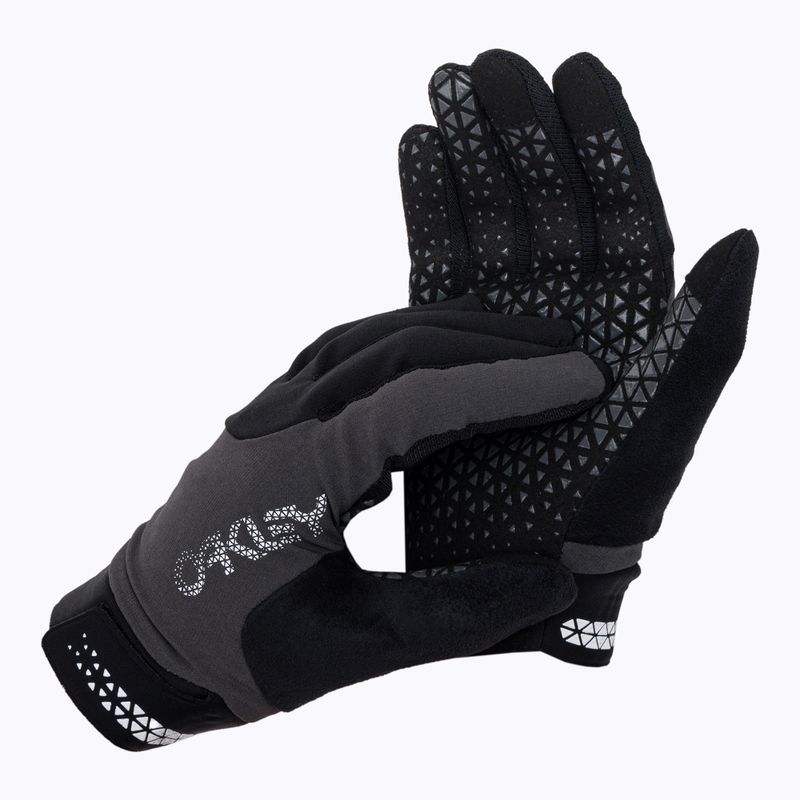 Férfi Oakley Off Camber MTB kerékpáros kesztyű fekete FOS900875
