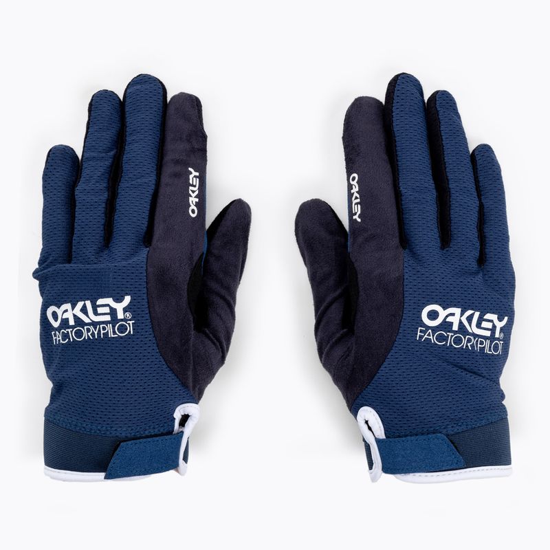 Férfi Oakley All Mountain MTB kerékpáros kesztyű kék FOS900878 3
