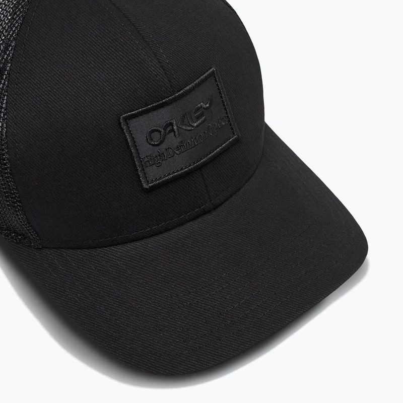 Férfi Oakley Oakley B1B Hdo Patch Trucker blackout baseball sapka 3