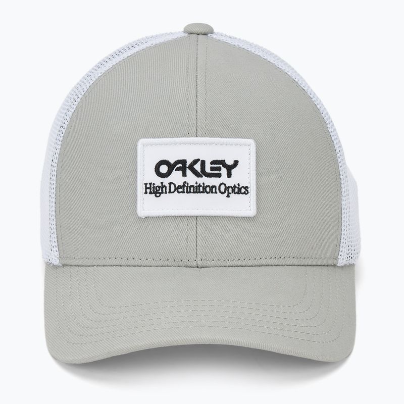 Férfi Oakley Oakley B1B Hdo Patch Trucker kőszürke baseballsapka 2