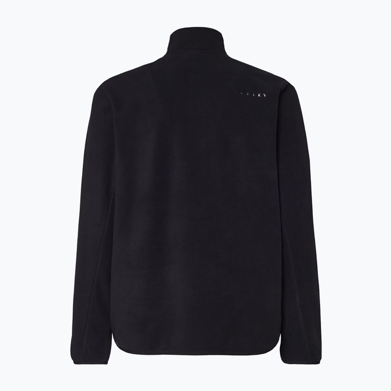 Férfi polár pulóver Oakley Maple Ridge 1/2 Zip Fleece blackout 2