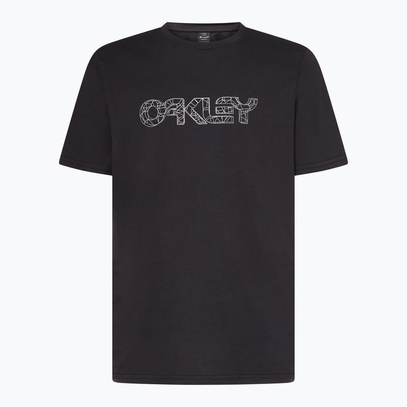 Férfi Oakley Wire B1B Tee blackout póló
