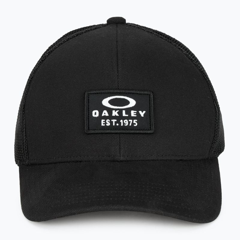 Férfi Oakley Patch Trucker blackout baseball sapka 2