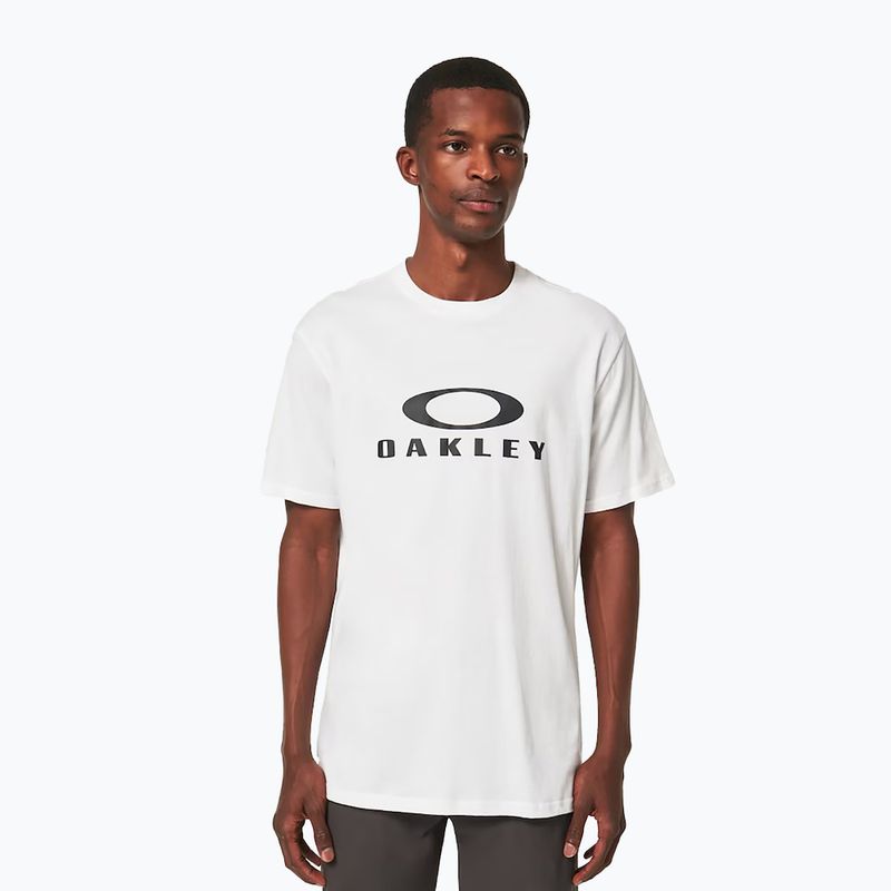 Férfi Oakley O Bark 2.0 póló fehér/fekete
