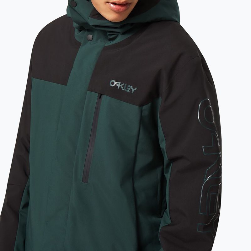 Oakley TNP TBT Insulated férfi snowboard dzseki zöld FOA403653 3