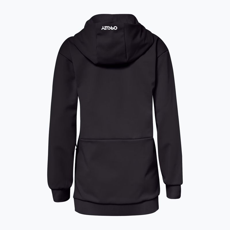 Pulóver softshell damska Oakley Park RC Softshell Hoodie blackout 9