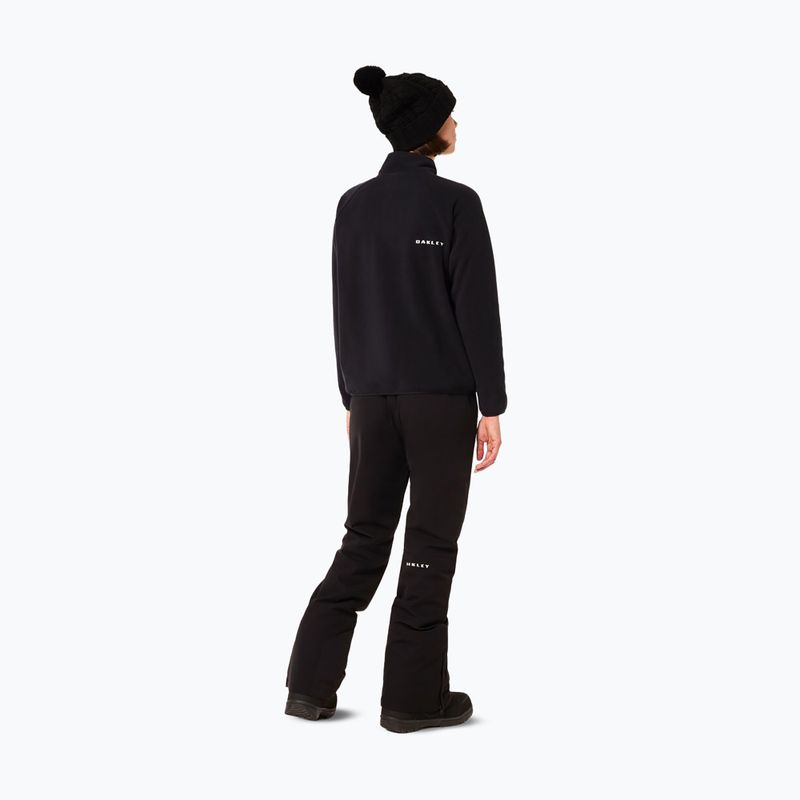 Női polár pulóver Oakley Maple Ridge 1/2 Zip Fleece blackout 3