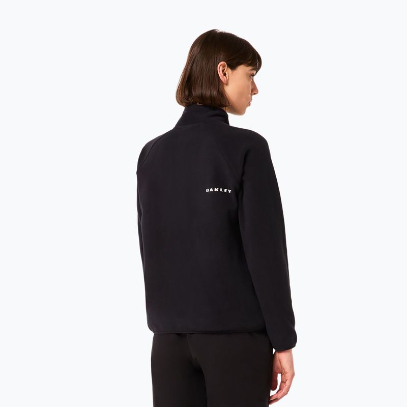 Női polár pulóver Oakley Maple Ridge 1/2 Zip Fleece blackout 4