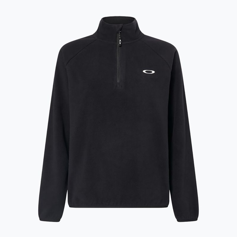 Női polár pulóver Oakley Maple Ridge 1/2 Zip Fleece blackout 8