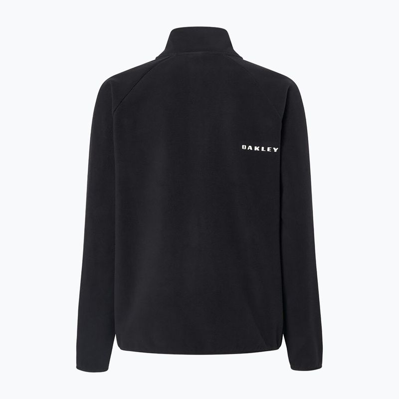 Női polár pulóver Oakley Maple Ridge 1/2 Zip Fleece blackout 9