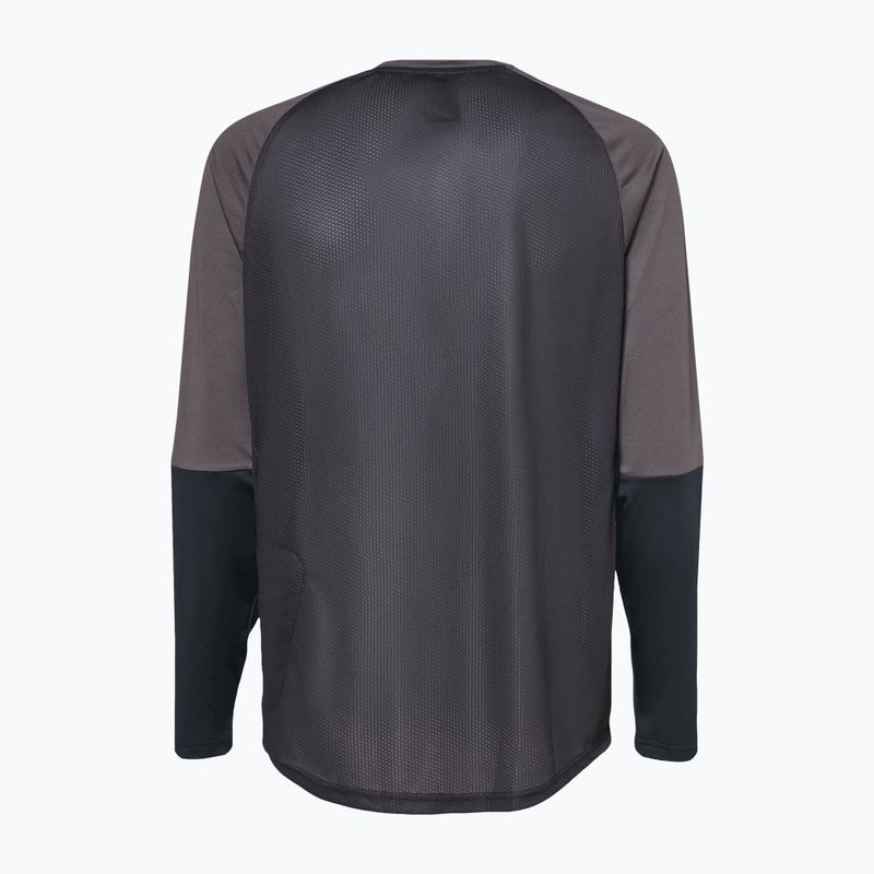 Oakley Factory Pilot Mtb LS II férfi kerékpáros trikó fekete/szürke FOA404497 6