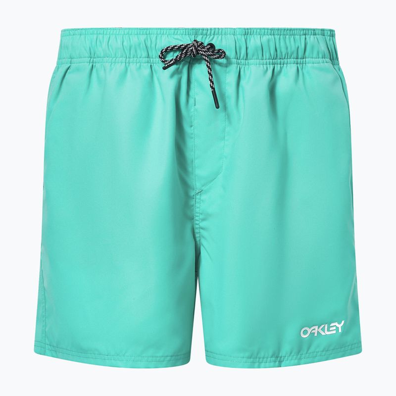 Oakley Beach Volley 16" zöld férfi úszónadrág FOA4043107GR