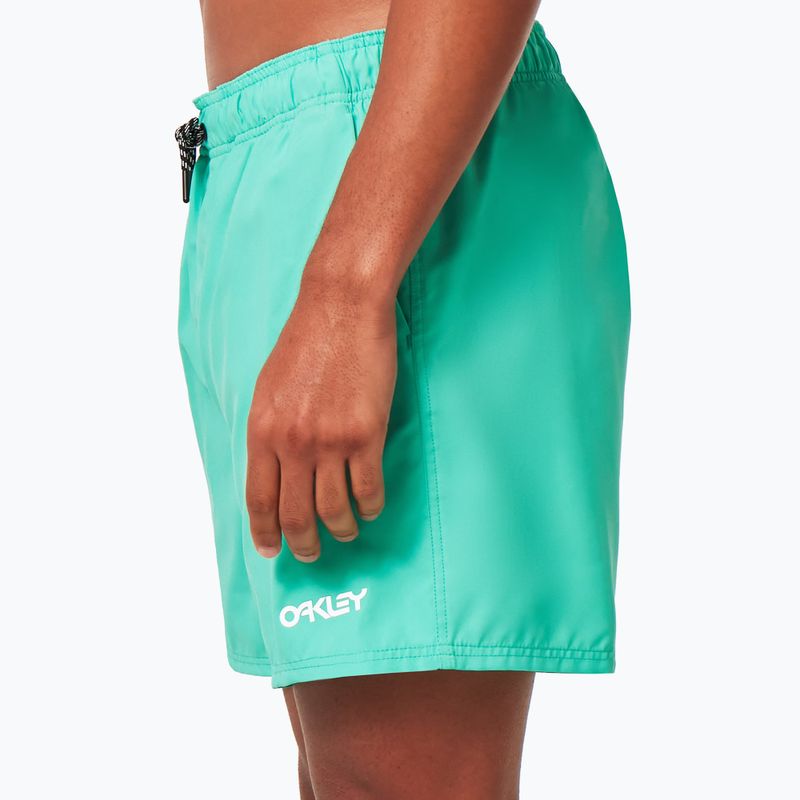 Oakley Beach Volley 16" zöld férfi úszónadrág FOA4043107GR 6
