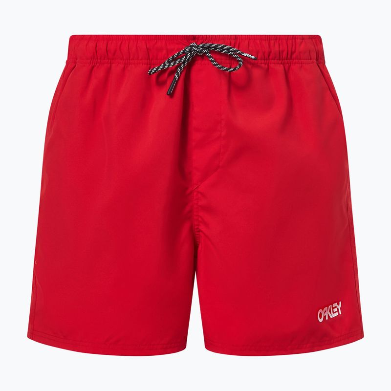 Férfi Oakley Beach Volley 16" úszónadrág piros FOA404310465