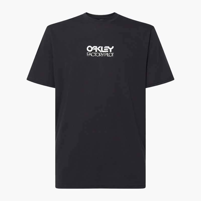 Férfi Oakley Factory Pilot Ss Tee fekete FOA404507 kerékpáros póló 6