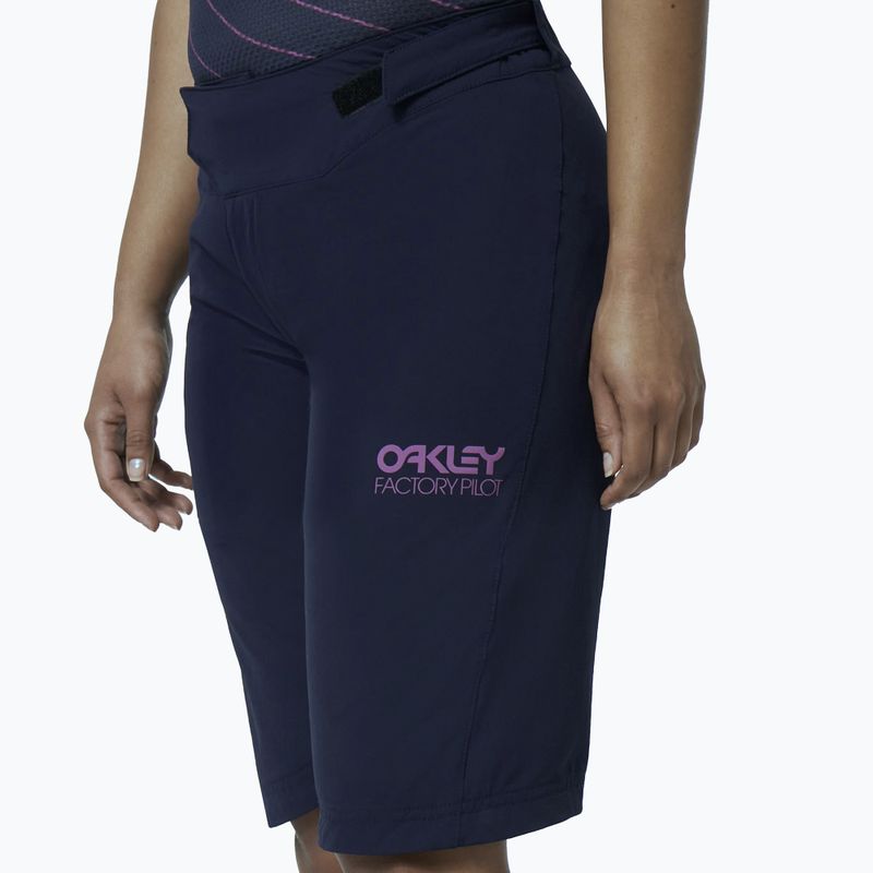 Női Oakley Wmns Factory Pilot Rc kerékpáros rövidnadrág fekete FOA500394 4