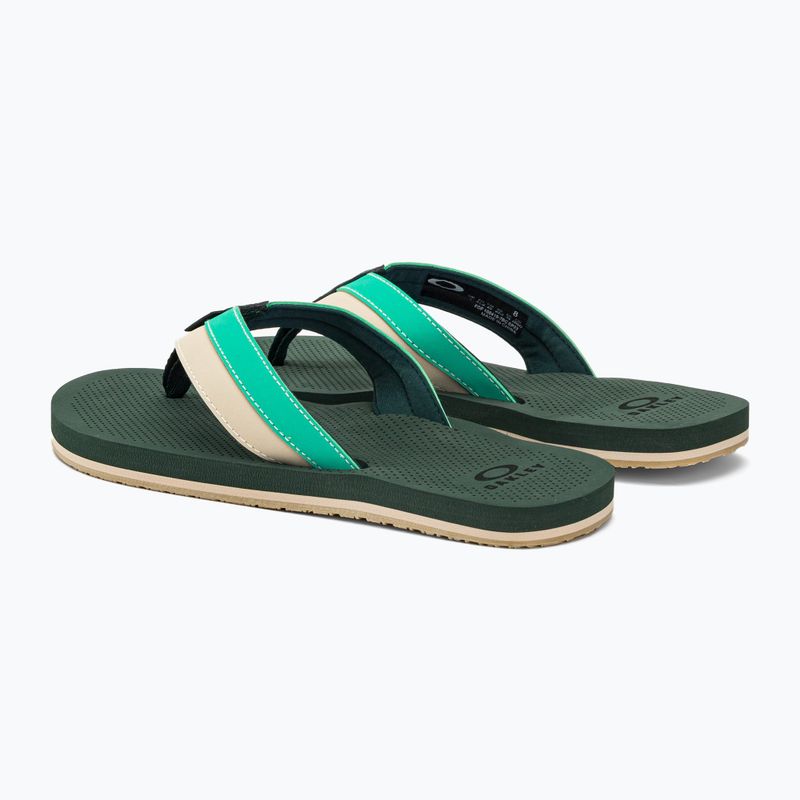 Oakley férfi Burke Flip Flop zöld FOF1004197BC flip flopok 3