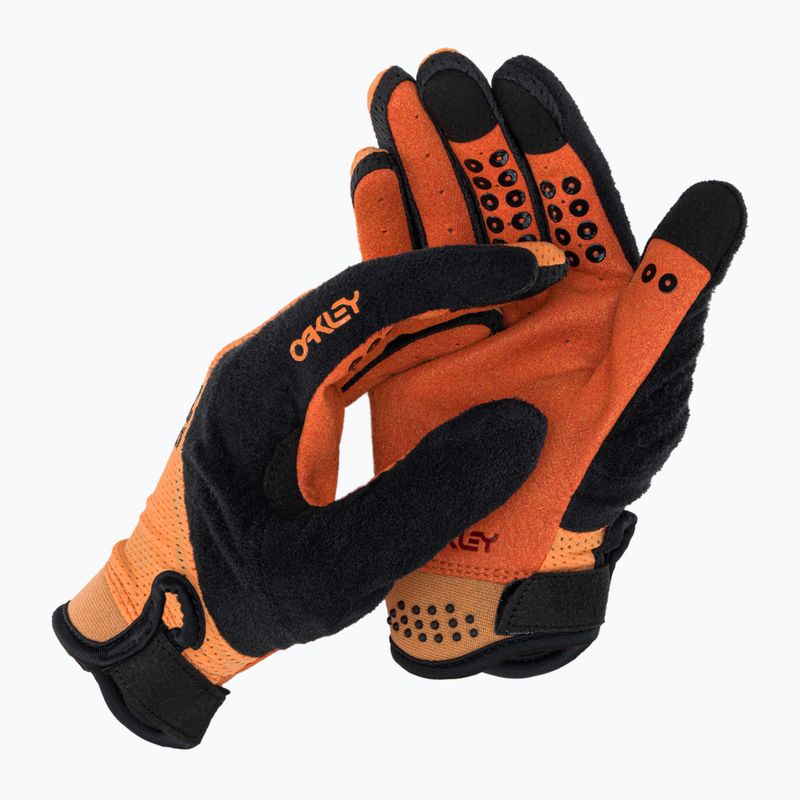 Női Oakley Wmns All Mountain Mtb kerékpáros kesztyű narancssárga FOS800022
