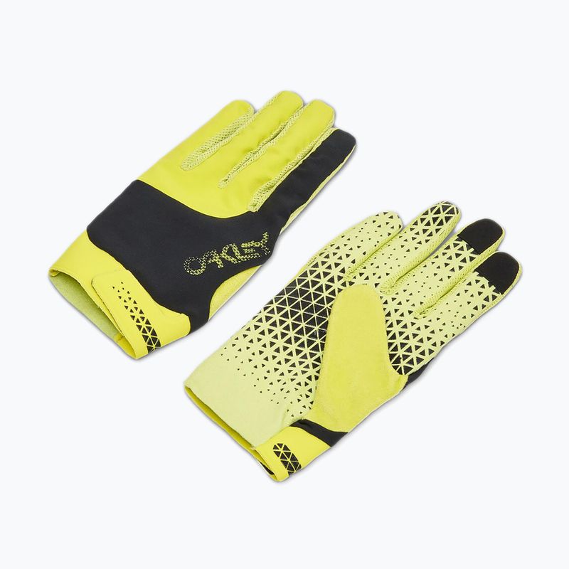 Oakley Off Camber Mtb kerékpáros kesztyű sárga és fekete FOS900875 5