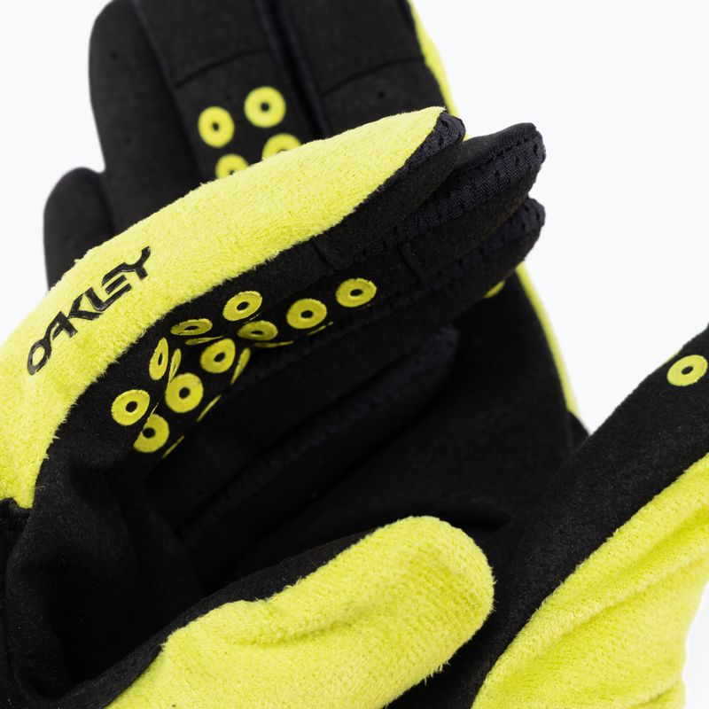 Oakley Switchback Mtb kerékpáros kesztyű fekete/sárga FOS900879 4