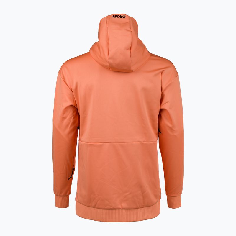 Férfi Oakley Park RC Softshell Hoodie puha narancssárga 2