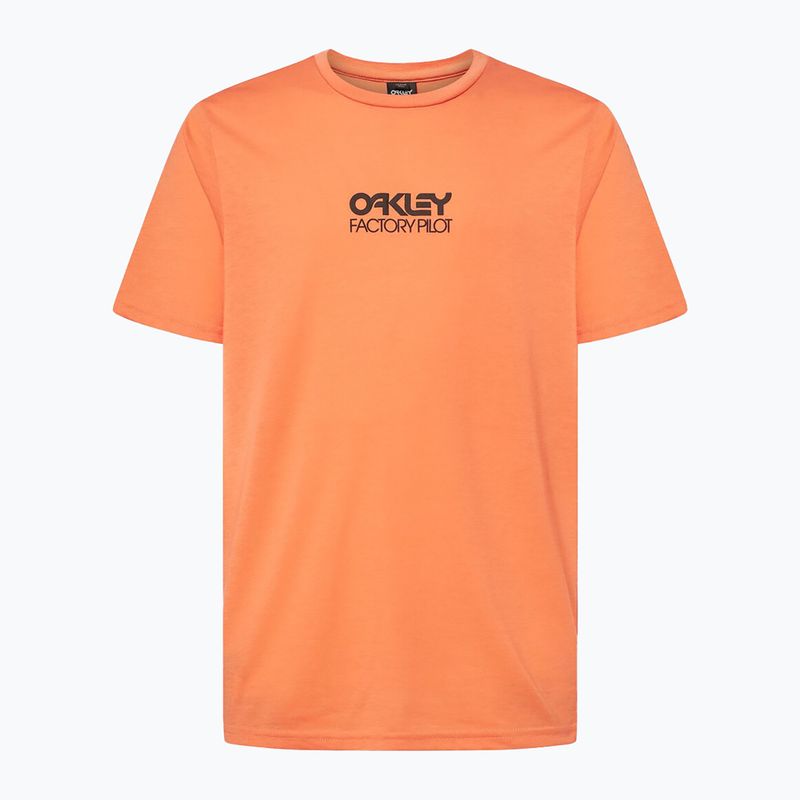 Férfi Oakley Factory Pilot Ss Tee narancssárga FOA404507 kerékpáros póló
