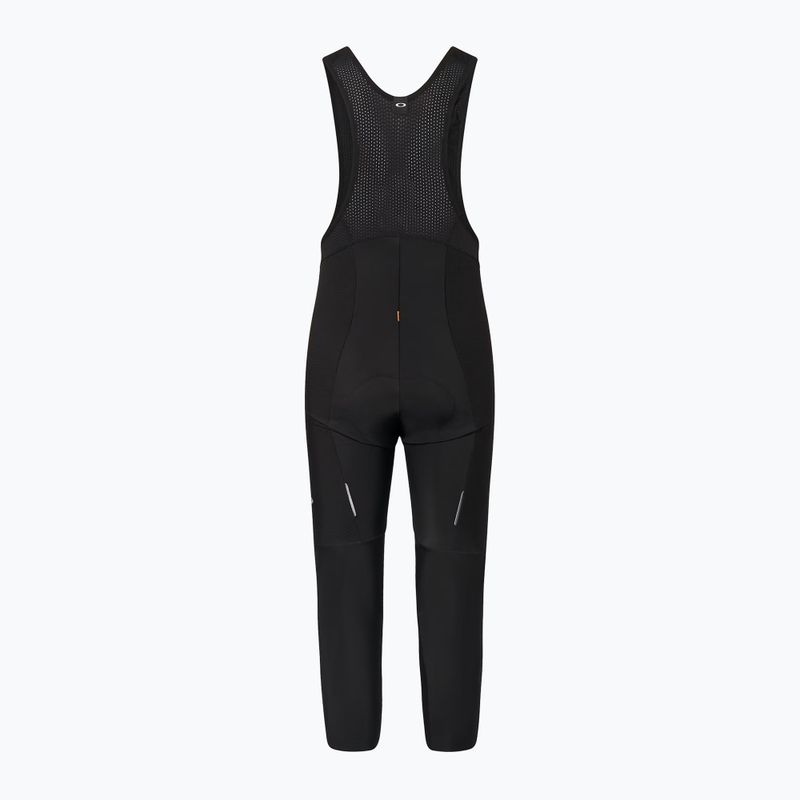 Férfi Oakley Clima Thermal Bib Tight kerékpáros rövidnadrág fekete FOA404886 8