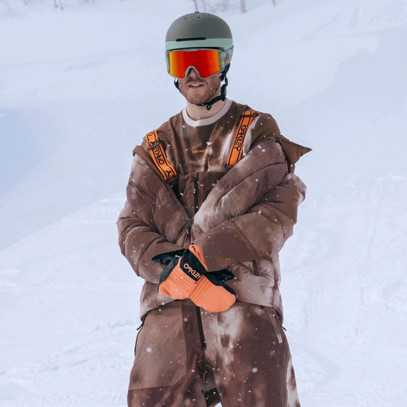 Oakley B1B Mittes puha narancssárga snowboard kesztyű 6