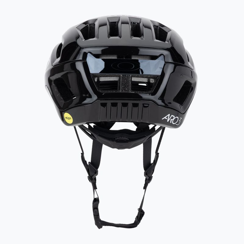 Oakley Aro3 Endurance EU kerékpáros sisak fényezett fekete 4