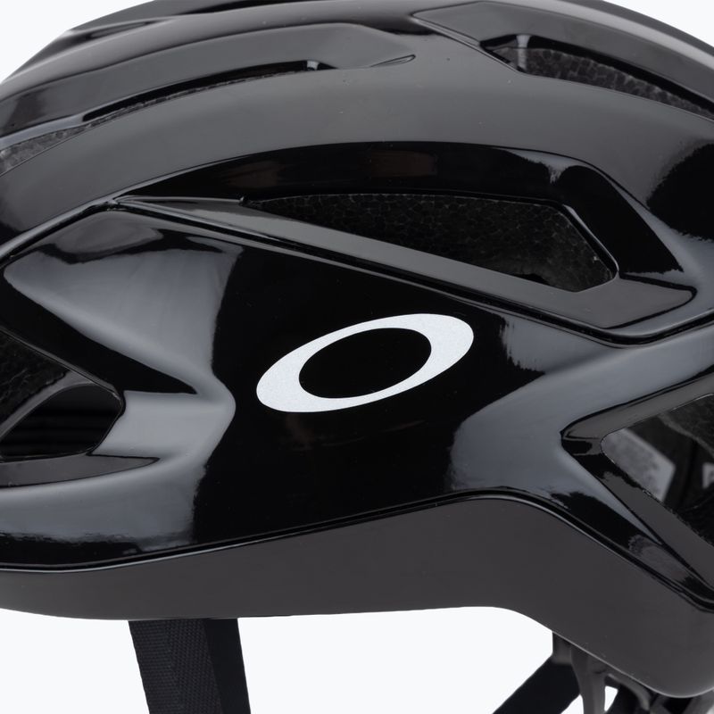 Oakley Aro3 Endurance EU kerékpáros sisak fényezett fekete 7