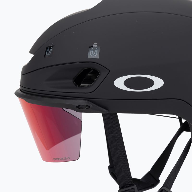 Oakley Aro7 Road matt fekete/prizm országúti kerékpáros sisak 7