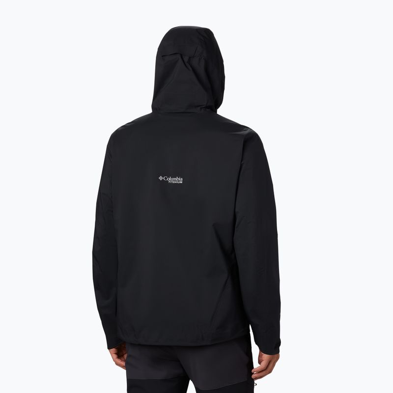 Columbia férfi softshell dzseki Titan Pass 2.5L Shell 010 fekete 1888941 2